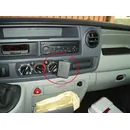 ProClip Halter Renault Master / Brodit ProClip f�r Renault Master, ab Bj. 2004 bis 2010 Position: Rechts vom Lenkrad, mittig, rechts neben den Heizungsreglern