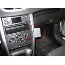 ProClip Halter Peugeot 207 / Brodit ProClip f�r Peugeot 207, ab Bj. 2006 bis 2014 Position: Rechts vom Lenkrad, rechts an der Mittelkonsole
