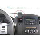 ProClip Halter Nissan Navara / Brodit ProClip f�r Nissan Navara, ab Bj. 2010 bis 2015 Position: Rechts vom Lenkrad - Oben �ber der linken L�ftung