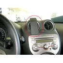 Brodit ProClip f�r Nissan Micra, ab Bj. 2011 bis 2014 (nicht bei Werksnavigation!)