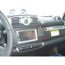 ProClip Halter Smart ForTwo / Brodit ProClip f�r Smart ForTwo II (451), ab Bj. 09/2010 bis 07/2014 (Nur f�r Modelle mit Werksnavi) Position: Rechts vom Lenkrad, neben dem Navi