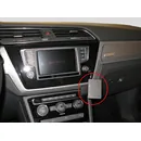 ProClip Halter Volkswagen Touran / Brodit ProClip f�r VW Touran, ab Bj. 09/2015 bis 2026 Position: Rechts vom Lenkrad, an der Mittelkonsole