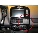 ProClip Halter Renault Clio IV / Brodit ProClip f�r Renault Clio IV, ab Bj. 2017 bis 02/2019 Position: Rechts vom Lenkrad, �ber der rechten L�ftung