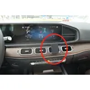 ProClip Halter Mercedes Benz GLE-Klasse / Brodit ProClip f�r Mercedes GLE-Klasse (V167 / C167), ab Bj. 2019 Position: Rechts vom Lenkrad, mittig, �ber der rechten L�ftung
