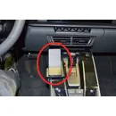 ProClip Halter Porsche 911 Type 992 / Brodit ProClip f�r Porsche 911 (Typ 992), ab Bj. 2019 (Nur bei Automatik) Position: Rechts vom Lenkrad, unten LINKS neben der Schaltung
