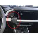 ProClip Halter Audi Q4 / Brodit ProClip f�r Audi Q4, ab Bj. 2020 bis 2025 Position: Rechts vom Lenkrad, oben �ber der linken L�ftung