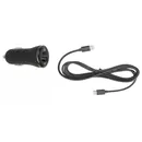 Brodit 12/24V USB Ladeger�t 2x USB (1xUSB- A / 1x USB-C) / 2.4A / QC3.0, inkl. USB-C auf USB-C Kabel, 1.5m