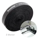 Baseus Kabelmanagement / Klettband-Rolle 3m