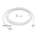 MKQ42ZM/A Daten- / Ladekabel Lightning auf USB-C f�r APPLE iPhone 13, Kabell�nge: 2m