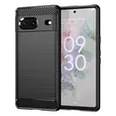 TPU Case (H�lle), Carbon-Style, black, f�r GOOGLE Pixel 7