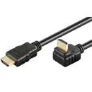 Goobay HDMI Kabel 2m, Stecker A auf Stecker A (90 Grad)