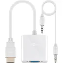 Goobay Adapter: HDMI Stecker A auf VGA Buchse