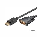Goobay DVI auf DP (DisplayPort) Adapter-Kabel, 2m