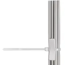 Goobay Kabelbinder mit Beschriftungsfeld, 100 St�ck wetterfester Nylon, transparent-wei�, L�nge 100mm, Breite 2.5mm