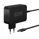 Goobay USB-C Ladeger�t f�r Laptops, 65W, Kabell�nge 1.8 m, Black