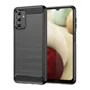 TPU Case (H�lle), Carbon-Style, black, f�r SAMSUNG Galaxy A04s