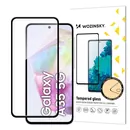 Wozinsky Full Glue GLASS (Vollfl�chig), Displayschutz f�r SAMSUNG Galaxy A35 5G, Glasrand-Farbe: Black