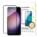 Wozinsky Full Glue GLASS (Vollfl�chig), Displayschutz f�r SAMSUNG Galaxy S24 5G, Glasrand-Farbe: Black