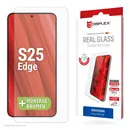 Displex REAL GLASS, Case Friendly, Displayschutz f�r SAMSUNG Galaxy S25 Edge