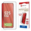 Displex REAL GLASS (Vollfl�chig), Displayschutz f�r SAMSUNG Galaxy S25 Edge