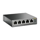 TP-Link TL-SG1005P Gigabit Ethernet Switch, 5 Port Netzwerkverteiler mit 4x PoE Ports bis 65W