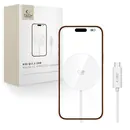 TechProtect A50 White, MagSafe Ladekabel f�r APPLE iPhone 17, 25 Watt, USB-C auf kabelloses MagSafe / Qi2 Ladesystem