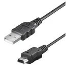 Goobay Daten- / Ladekabel Mini USB f�r BLAUPUNKT Travelpilot 73 EU LMU, 1m, Black