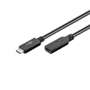 Goobay USB-C Verl�ngerungskabel 1m, Stecker auf Buchse