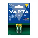 Varta AAA Phone Power Accu 800 mAh, 1,2V, 2 St�ck (Speziell f�r DECT / schnurlose Telefone)