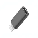Adapter f�r MacBook Zubeh�r von Lightning (Stecker) auf USB-C (Buchse), Farbe: Black
