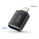 Adapter von Lightning (Stecker) auf USB-A 3.0 (Buchse), Farbe: Black