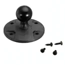 Arkon Runder AMPS-Adapter f�r 25mm (1 Zoll) Kugelk�pfe