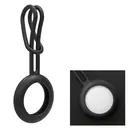 emMobi flexible Silikon-H�lle passend f�r Apple AirTag, Black