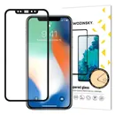 Wozinsky Full Glue GLASS (Vollfl�chig), Displayschutz f�r APPLE iPhone 12, Glasrand-Farbe: Black