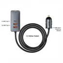 Baseus 4-fach KFZ Ladeger�t , 12/24V, 120W, 2x USB-A + 2x USB-C