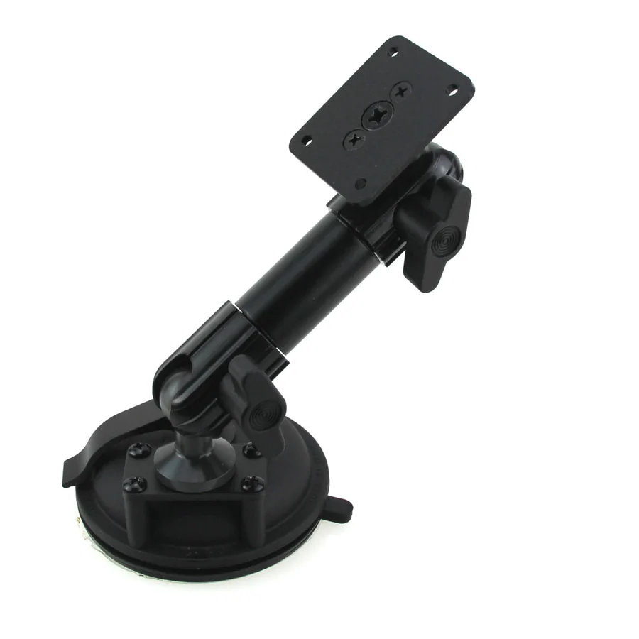 Bild 1 : 202011 : Brodit Standfuss / Sockelhalterung mit Saugfuss, L�nge: 190mm (max. Belastung: 2kg), Kugelkopf: 20mm