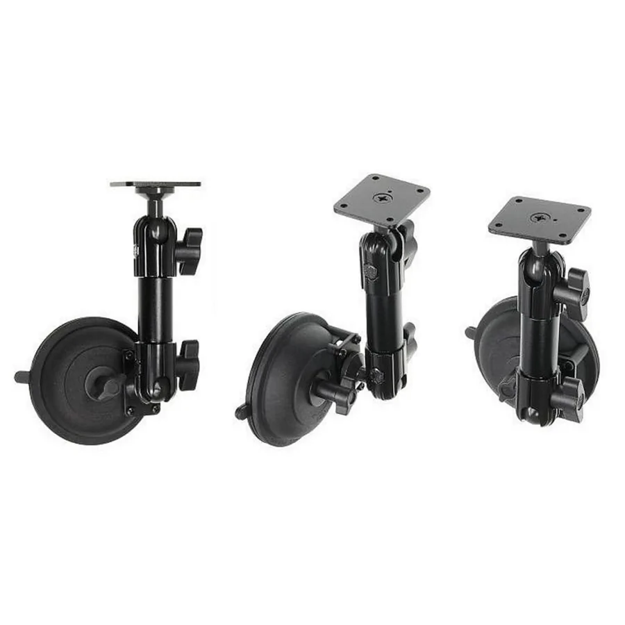 Bild 4 : 202011 : Brodit Standfuss / Sockelhalterung mit Saugfuss, L�nge: 190mm (max. Belastung: 2kg), Kugelkopf: 20mm