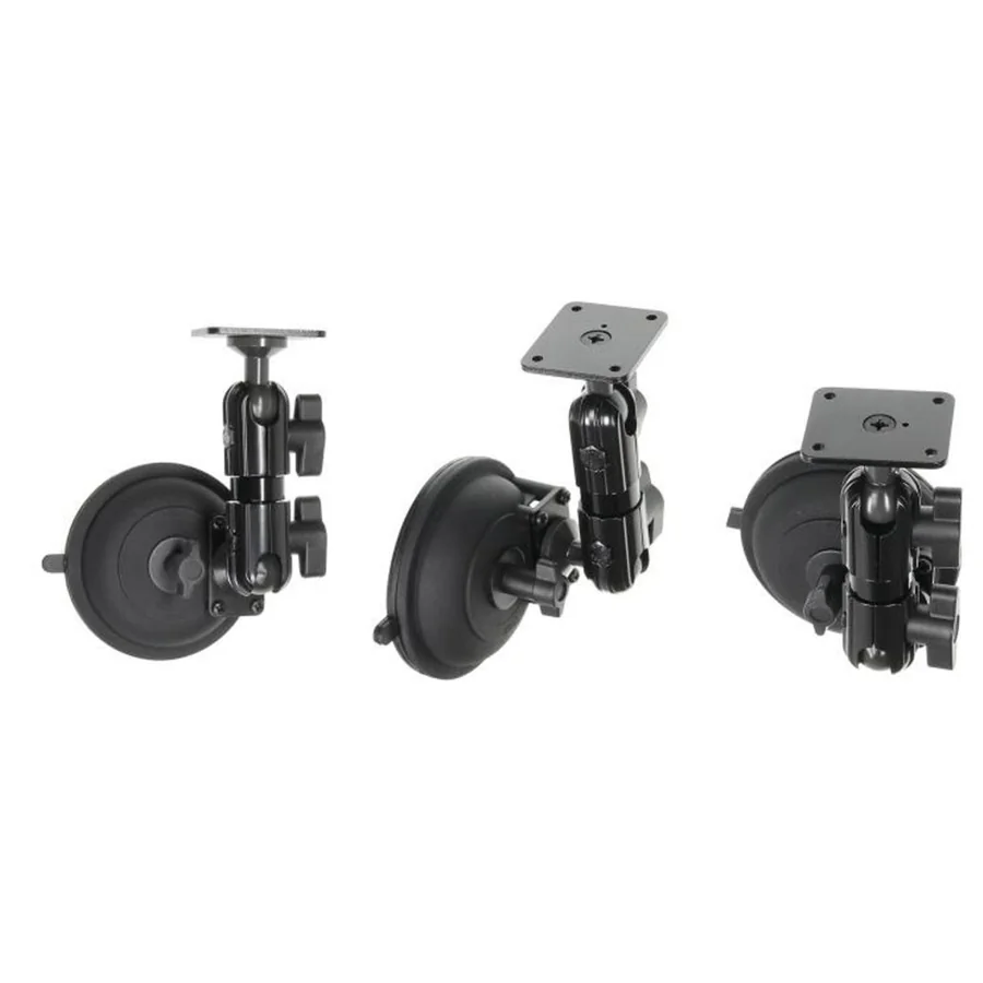 Bild 1 : 202017 : Brodit Standfuss / Sockelhalterung mit Saugfuss, L�nge: 160mm (max. Belastung: 3kg), Kugelkopf: 20mm