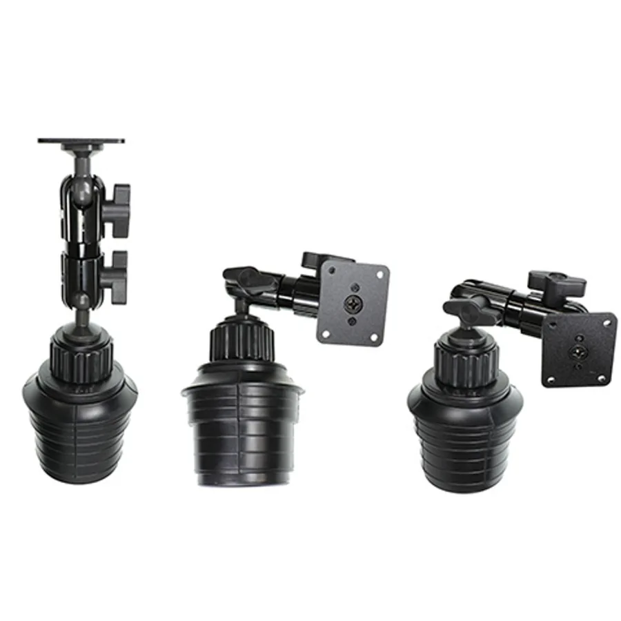 Bild 1 : 202019 : Brodit Standfuss / Sockelhalterung zur Montage im Getr�nkehalter, L�nge: 234mm, Kugelkopf: 20mm