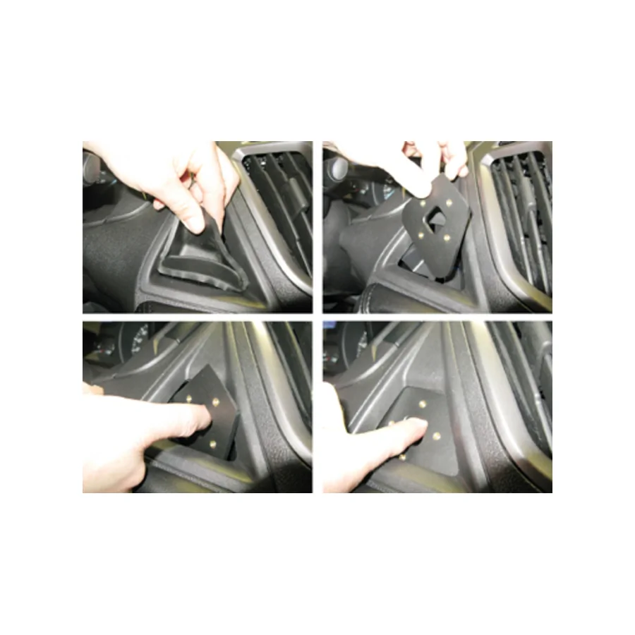 Bild 1 : 213541 : Brodit ProClip (extra stabil) für Ford Transit Custom ab Bj. 12/2012 bis 2018 (nur bei dreieckiger Ablage über der Schaltung)