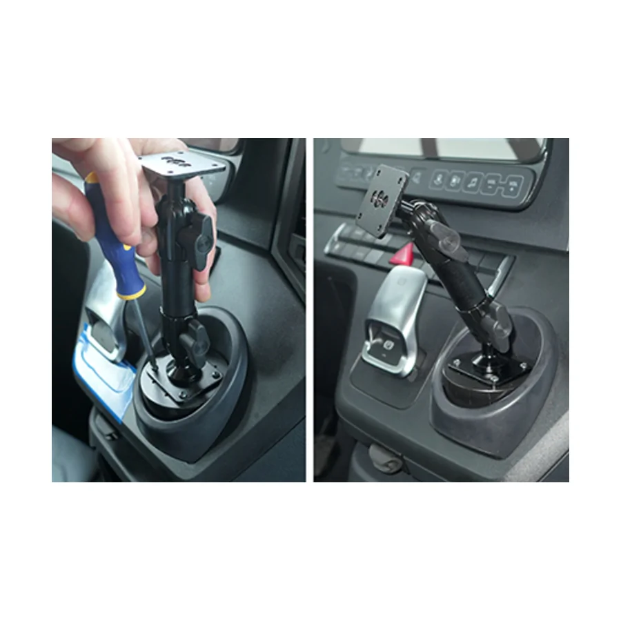 Bild 3 : 213559 : Brodit ProClip (extra stabil) für Mercedes Actros 5 / MP5, ab Bj. 2019 (inkl. Sockelhalterung & Schrauben!)