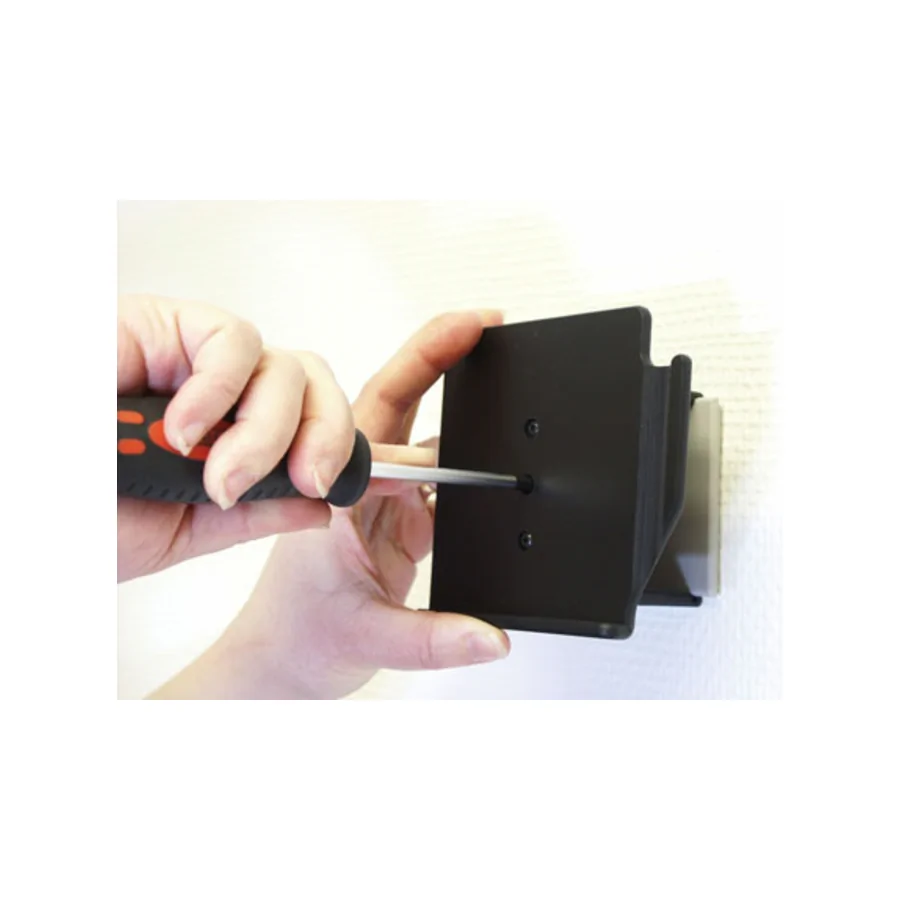 Bild 3 : 215100 : Brodit Notizblockhalter mit Notizblock 100x100mm und Kugelschreiber