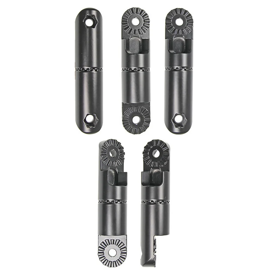 Bild 1 : 215674 : Brodit Rohr-Verl�ngerung 4 Zoll mit variablem Versatz (Gesamtl�nge: 132mm) / Grobe Zahnung