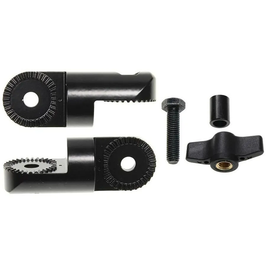 Bild 1 : 215767 : Brodit Rohr-Verl�ngerung 2 Zoll (Gesamtl�nge: 82mm) / 90 Grad Versatz / Feine Zahnung