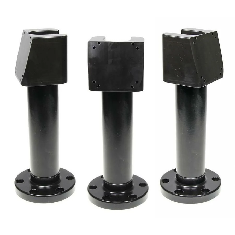 Bild 1 : 215819 : Brodit Grundhalterung / Sockelhalterung, mit drehbarer AMPS Montageplatte 75� abgewinkelt, L�nge: 117mm
