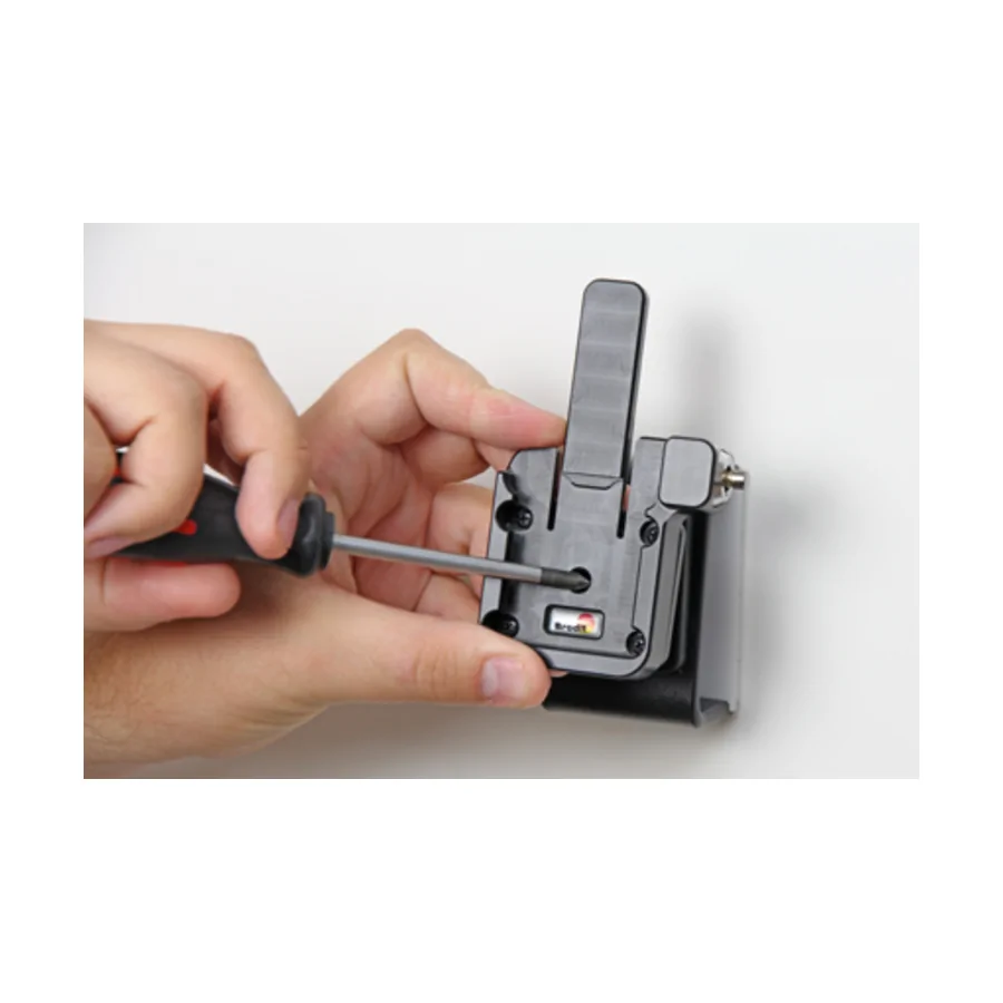 Bild 2 : 215822 : Brodit MultiMoveClip extra Robust, für alle Brodit-Halterungen mit Kugelgelenk, Black, mit langem Auslöser, abschließbar mit 2 Schlüsseln