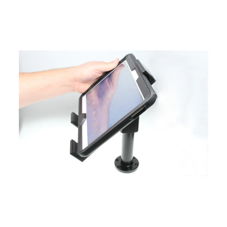 Bild 2 : 215857 : Brodit einstellbarer Tablet Halter mit S�ulenhalterung f�r TECLAST T65 Max, 3-Punkt Befestigung