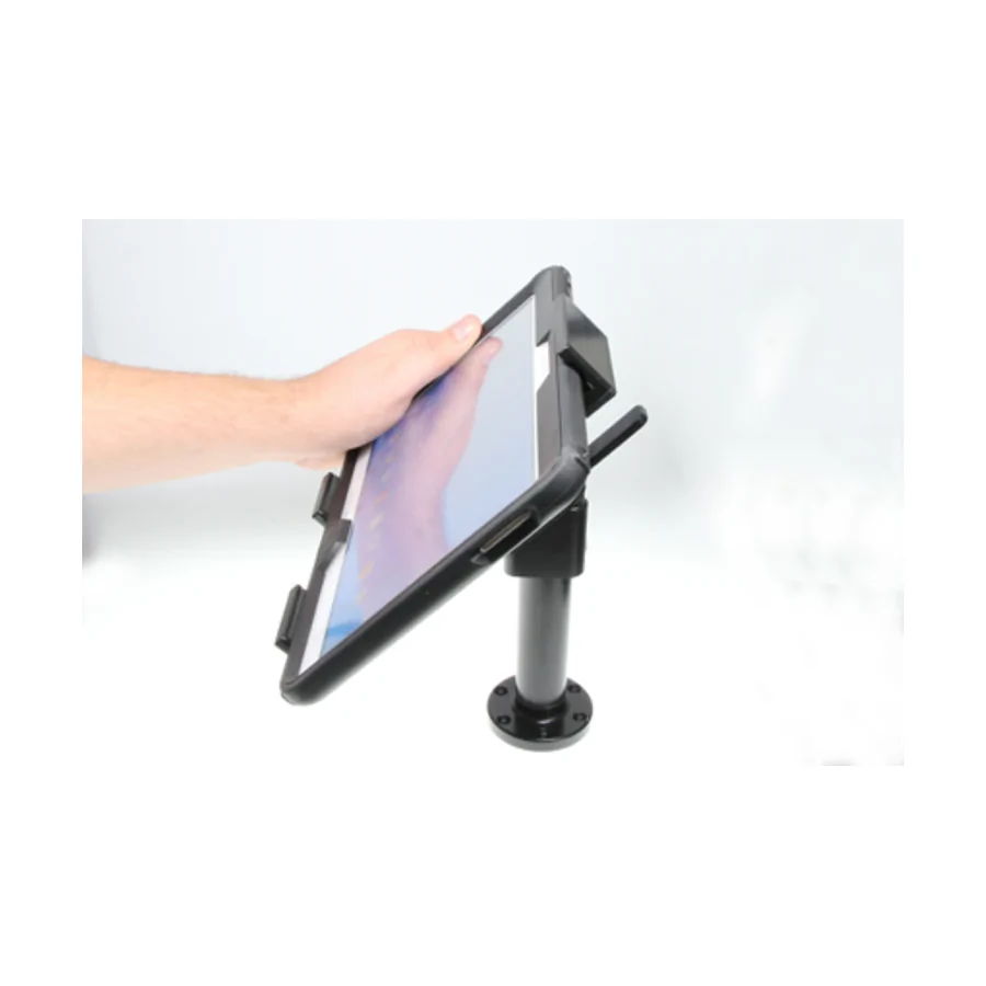 Bild 3 : 215857 : Brodit einstellbarer Tablet Halter mit S�ulenhalterung f�r TECLAST T65 Max, 3-Punkt Befestigung