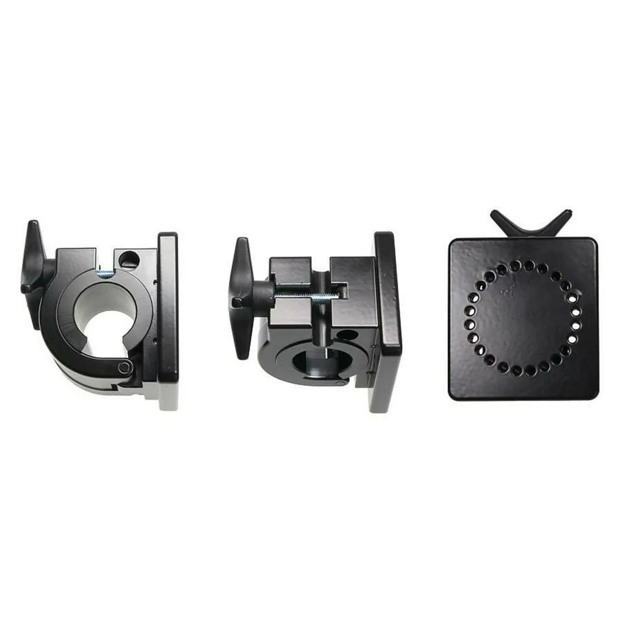 Bild 1 : 215858 : Brodit Rohr-Halterung mit Montageplatte, f�r Rohre mit 30mm Durchmesser (40mm ohne mitgelieferte Einlage)