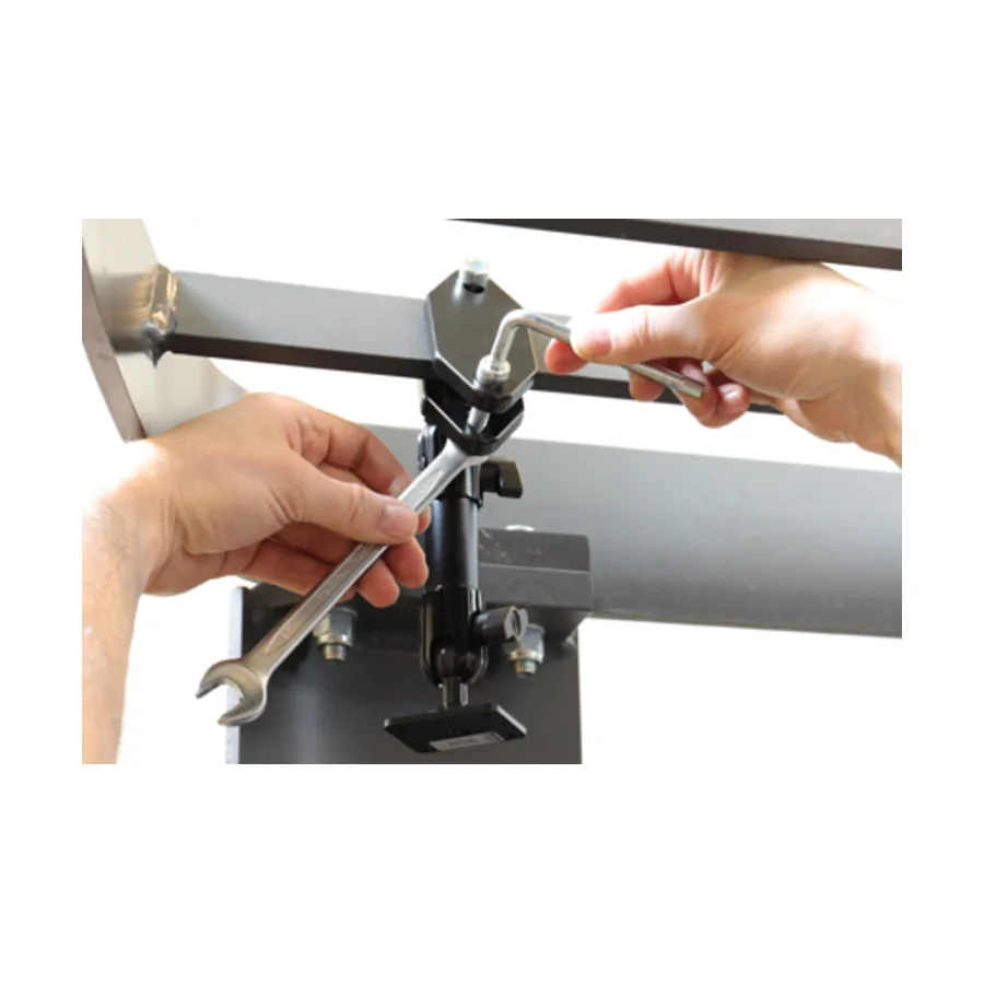 Bild 2 : 215979 : Brodit Grundhalterung / Sockelhalterung für Gabelstapler , Länge: 172mm, max Steg-Breite: 72mm, Kugelkopf: 20mm